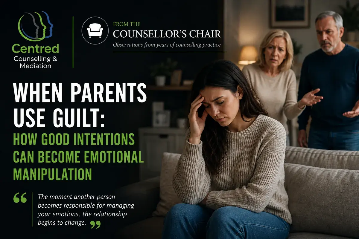 When Parents Use Guilt: The Psychology of Manipulation
