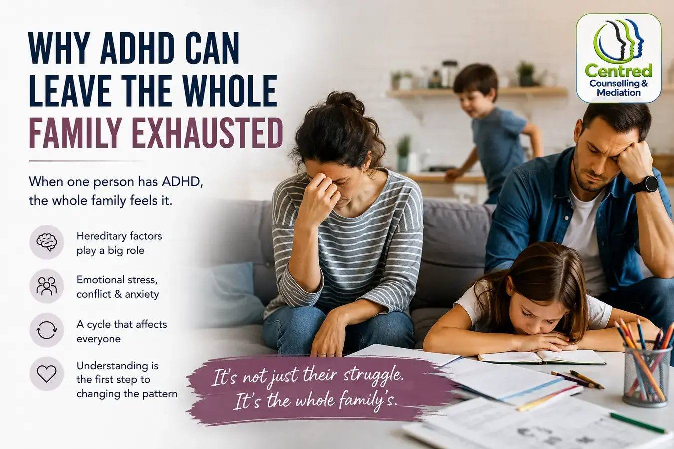 Why ADHD Leaves the Whole Family Exhausted | Centred